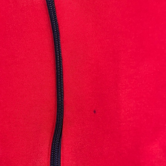 Polo Ralph Lauren men’s sz XL Red and Navy Zip-Up Jacket track style jacket - Picture 5 of 10